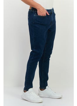 Levi's Men Skinny Fit Wash Stretchable Denim, Navy  - Image 2