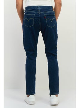 Levi's Men Skinny Fit Wash Stretchable Denim, Navy  - Image 3