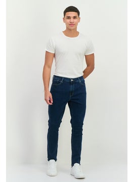 Levi's Men Skinny Fit Wash Stretchable Denim, Navy  - Image 4
