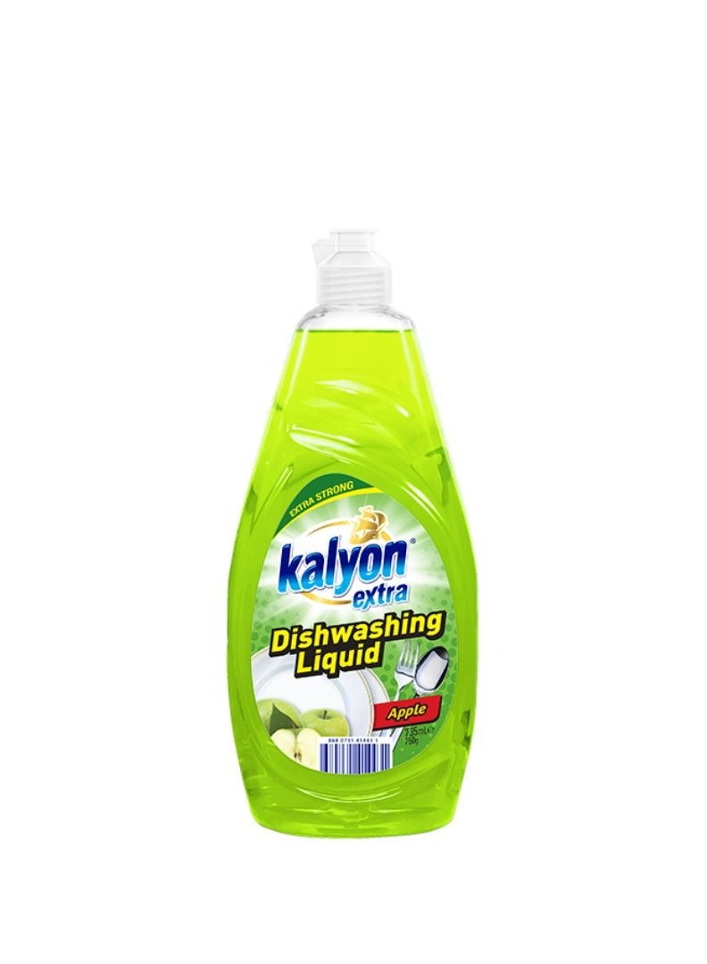 kalyon Extra Dishwashing Liquid 735 ML Apple, Lemon, Ocean Scented value pack of 3 - Image 2