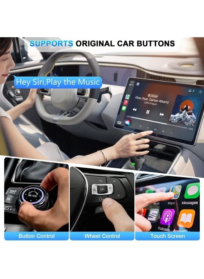 محول CarPlay صندوق توصيل سيارة ذكي ثنائي الوظيفة صندوق Android Auto CarPlay - Image 4