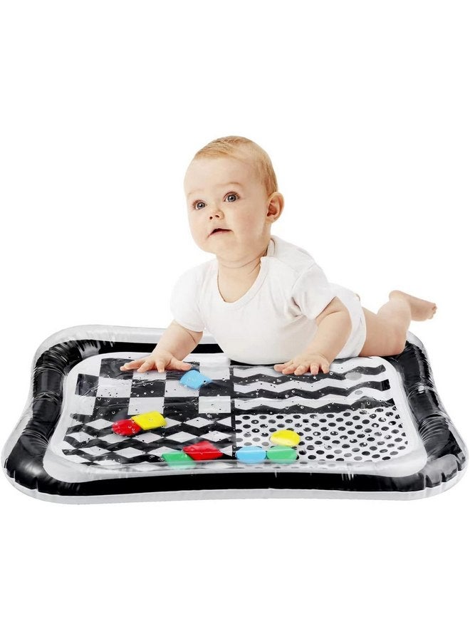 باندا إير مجموعة من 2 سجادة لعب مائية للأطفال على الأرض من PandaEar، سجادة مائية قابلة للنفخ لوقت الاستلقاء على البطن للأطفال من سن 0 إلى 3 سنوات و6 إلى 12 شهرًا، سجادة مائية حسية للأطفال، سجادة مائية لوقت الاستلقاء على البطن للأطفال من البنات والأولاد والرضع والأطفال حديثي الولادة - Image 3