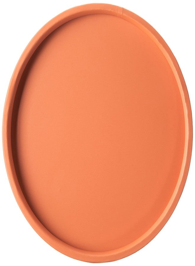 كرافت وير صينية تقديم كرافتوير بارتيندرز تشويس - برتقالي حار، صينية طعام مقاس 14 بوصة لطاولة القهوة، الإفطار، الشاي، طاولة الخدمة، سطح الطاولة، المطبخ، طاولة الزينة، صينية تقديم الفنادق - Image 4