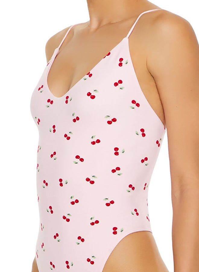 FOREVER 21 Seamless Cherry Lingerie Bodysuit  - Image 2