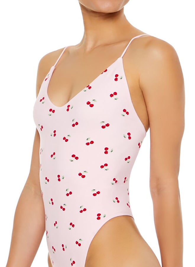 FOREVER 21 Seamless Cherry Lingerie Bodysuit  - Image 3