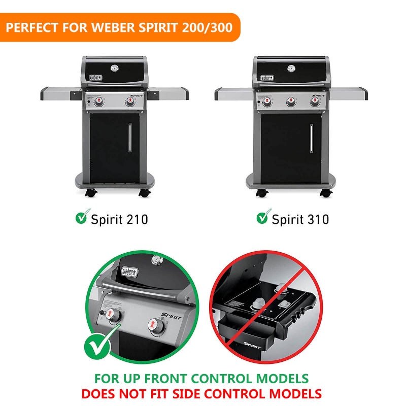 Grisun 7642 Grill Igniter for Weber Spirit 310 & Spirit 210 Gas Grill Models with Up Front Controls (Model Years 2013 and Newer), Igniter Kit for E-210, S-210, E-310, SP-310 - Image 2