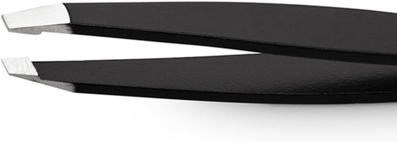 PREMYO Eyebrow Tweezers with Slanted Perfectly Aligned Tips Easy to Use Precision Plucking Stainless Steel - Image 5