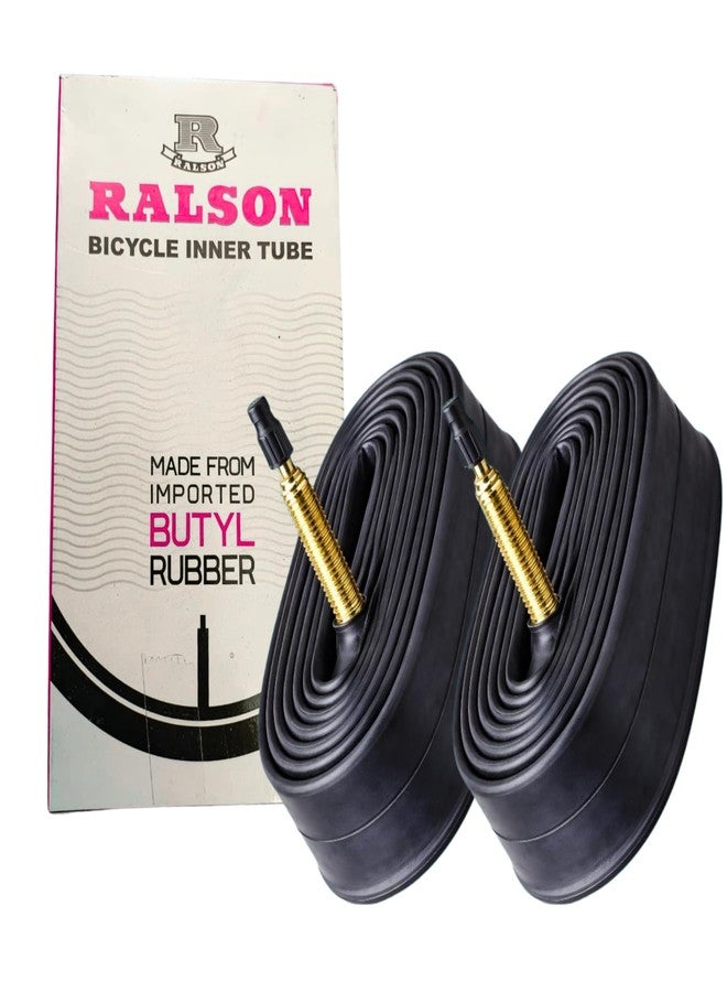 FCCRACING Bicycle Cycle RALSON 700x 42c Inner Tube, Tube for Bicycle (Pack of 2) - Image 1