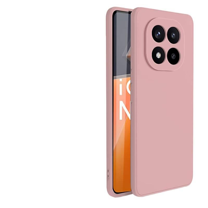 غطاء واقي لـ Redmi Note 14 Pro مع مقاوم للصدمات وحماية من السقوط مع مقاوم للصدمات مع تغطية كاملة باللون وردي باللون الوردي باللون الأحمر - Image 1
