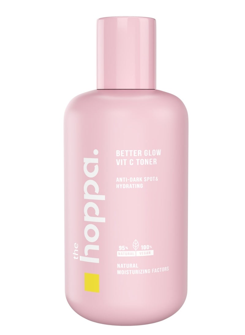 Hoppa BETTER GLOW VIT C TONER ANTI-DARK SPOT&HYDRATING250ML - Image 1