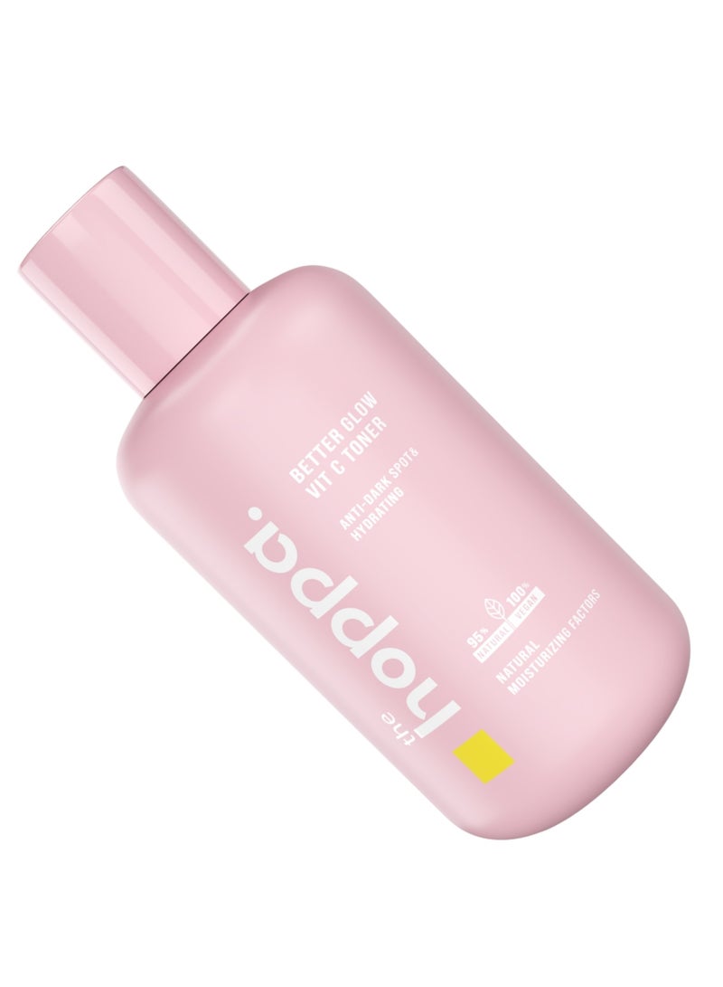 Hoppa BETTER GLOW VIT C TONER ANTI-DARK SPOT&HYDRATING250ML - Image 2