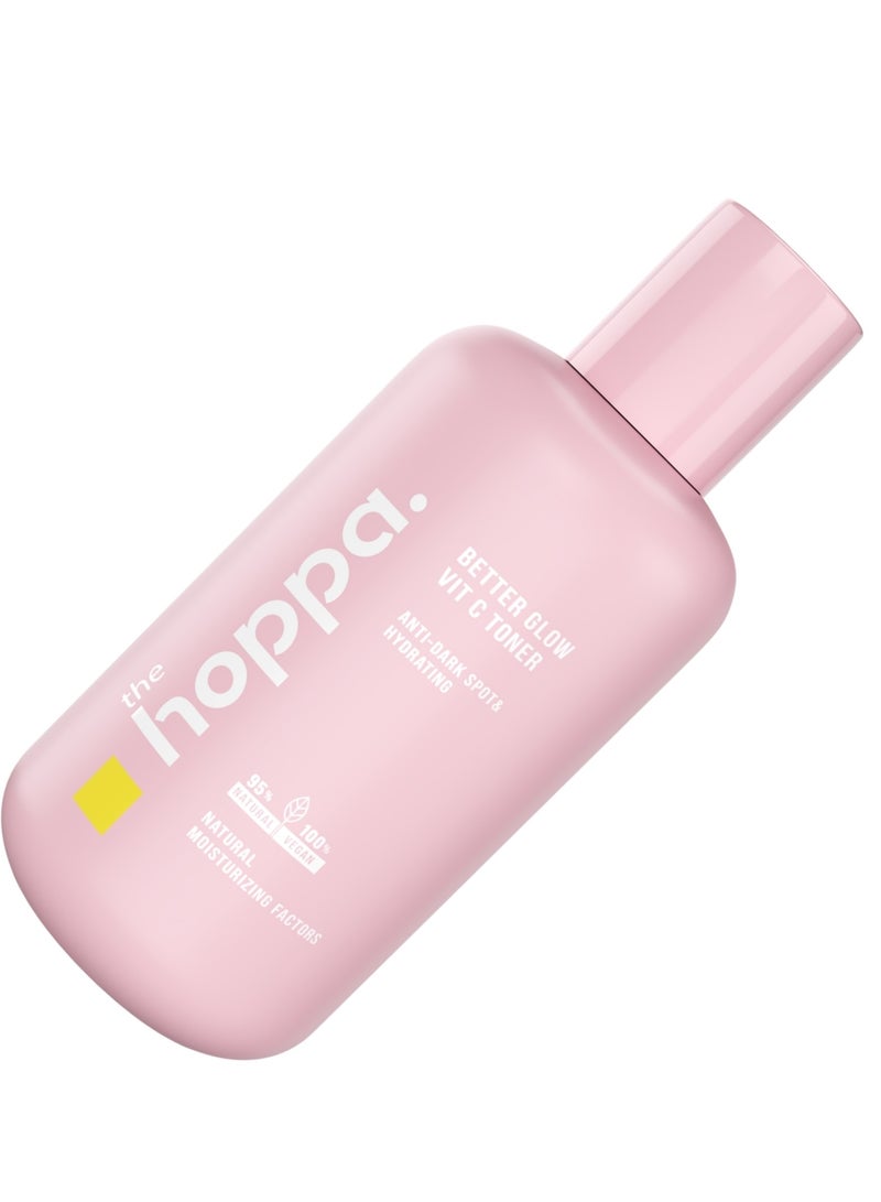 Hoppa BETTER GLOW VIT C TONER ANTI-DARK SPOT&HYDRATING250ML - Image 3