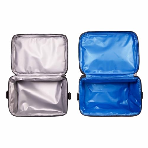 PackIt MOD 3-IN-1 Lunch Box, Black, Triple Function System, Insulated and Freezable with ECOFREEZE Technology, Removable Crossbody Strap, Top Handle, Designed for Fresh Office or Work Lunches - Image 5