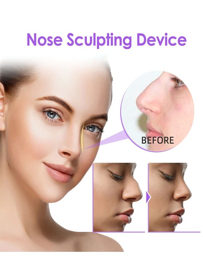 Noselift Nose Sculpfing Device, With 10 Minutes of Daily Use, Takes On Loose Cartilage and Skin On The Nose's Tip, Giving You a Firmer and More Youthful Appearance, Comfortable and User-Friendly
