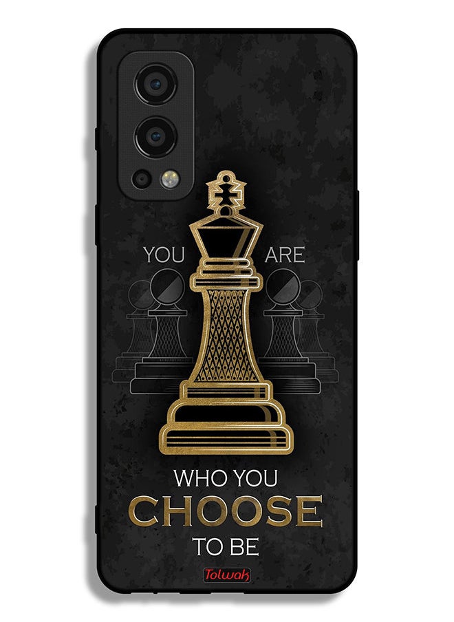 Tolwak - OnePlus Nord 2 5G Protective Case Cover You Are Who You Choose To Be - Image 1
