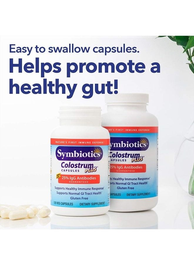 Symbiotics - Colostrum Capsules Plus, Supports Healthy Immune Response (240 Capsules) - Image 1