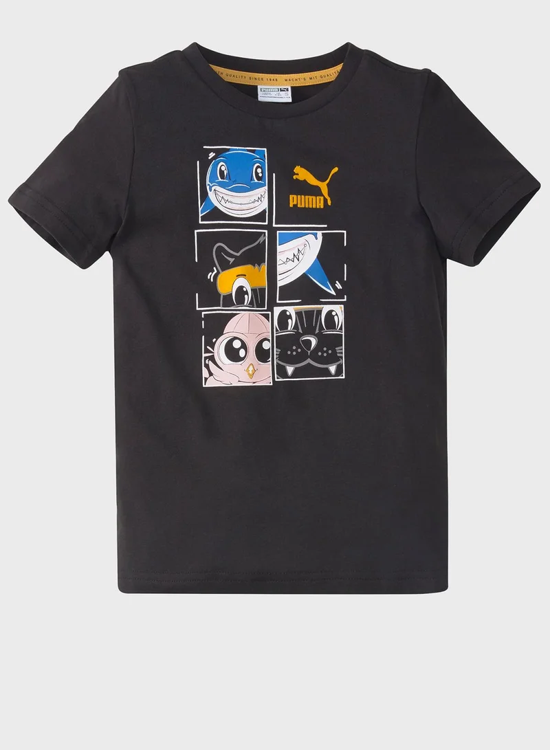 PUMA Youth Logo T-Shirt