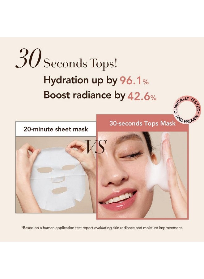 MENOKIN 30 Seconds Quick Bubble Mask 3 Sets (Lift Bright Moist) Korean Facial Mask Glowy Skin With Collagen 8Types Hyaluronic Acid Instant Bright Moisturizing For Time Saving Skin Care - Image 5