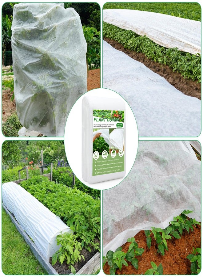 YDSL Plant Cover 10 Ft x 33 Ft Plant Covers Freeze Protection with Ultra Fine Mesh Reusable Floating Row Cover Netting for Plants Vegetables Flowers Fruits Frost Sun Protection 1.06oz/yd² - Image 5
