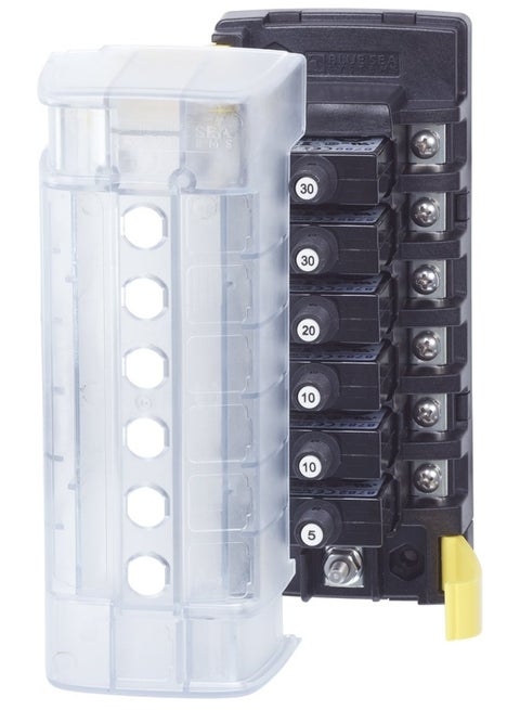 Circuit Breaker Block St Clb 6 Circuits With Grounding
