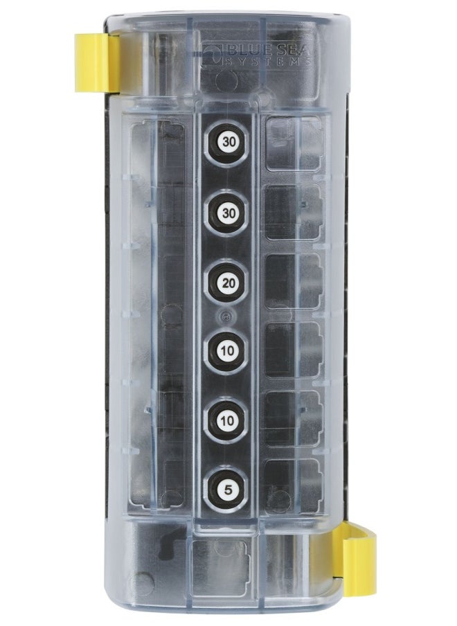 Blue Sea Systems Circuit Breaker Block St Clb 6 Circuits With Grounding  - Image 3