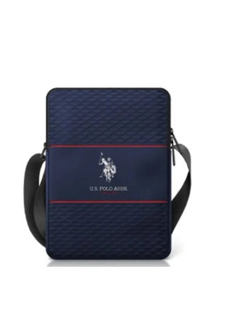 USPA Storage Bag Textured Pattern With DH Middle Stripe - Navy Blue - pzsku/Z17A78788AE32466EF6CDZ/45/_/1683071348/4a449d9f-a127-4969-ac1f-2be16e55dbe8