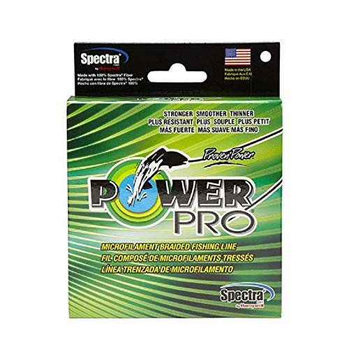 Power Pro خط صيد مضفر باور برو - أخضر طحلبي - 65 رطل - 150 ياردة/135 متر (21100650150E) - Image 2