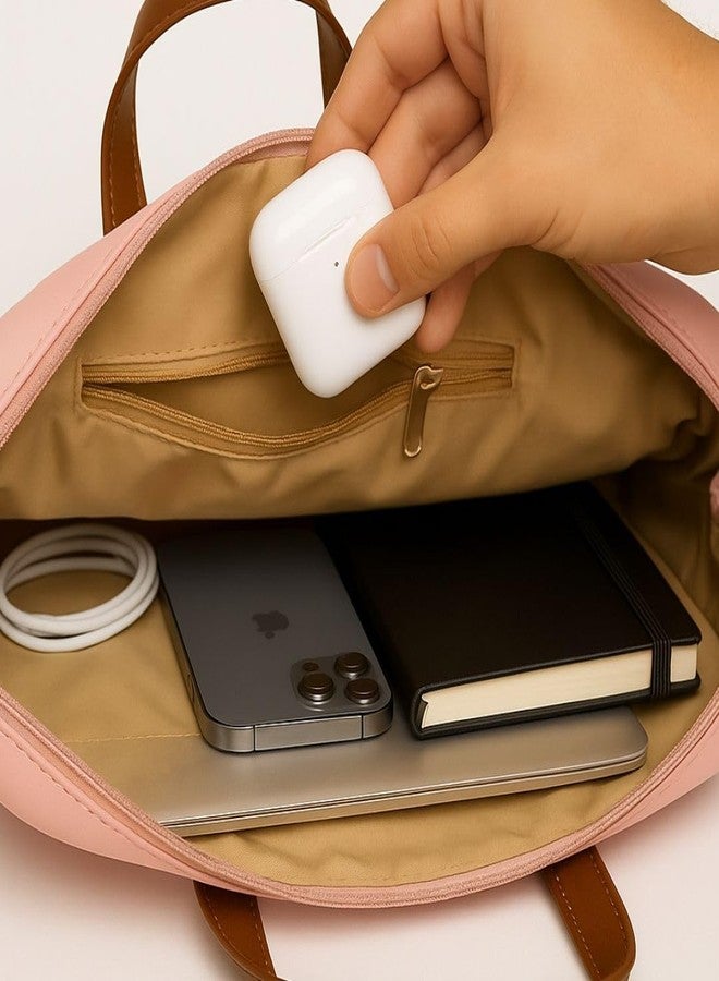 Nutcase Customized Laptop Bag for Women - Duo Tone Premium Laptop Carry Bag for up to 15” Laptops - Image 4