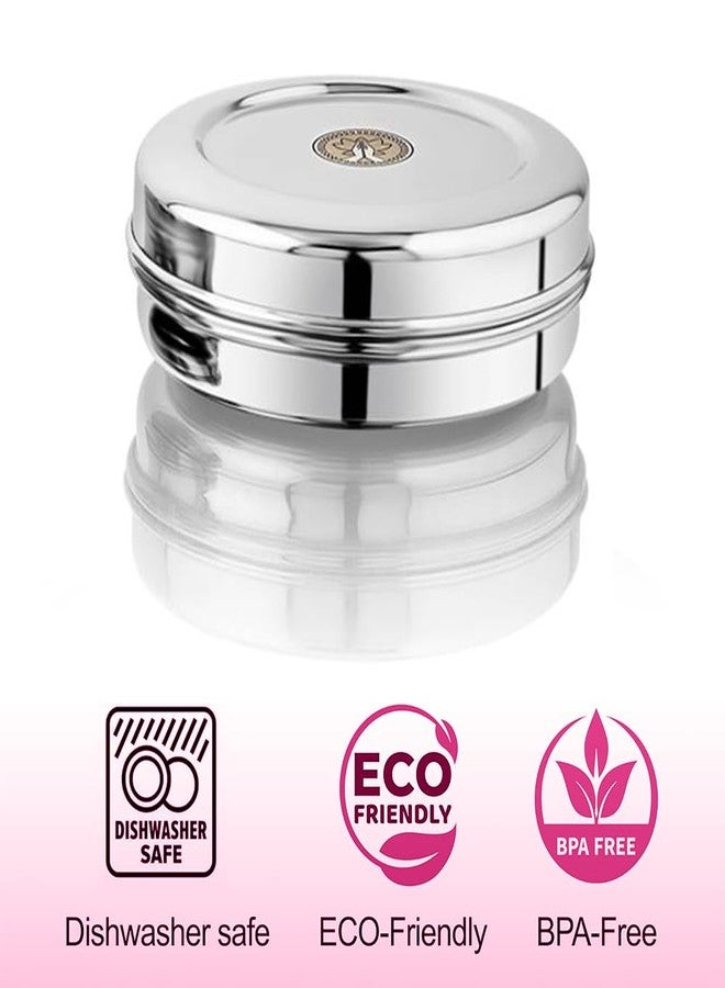 Ammantran Stainless Steel Chocolate Box | Durable & Stylish Storage for Chocolates, Dry Fruits, Snacks & Sweets | Hygienic, Rust-Resistant, Reusable (550ML (6Pc)) - Image 3