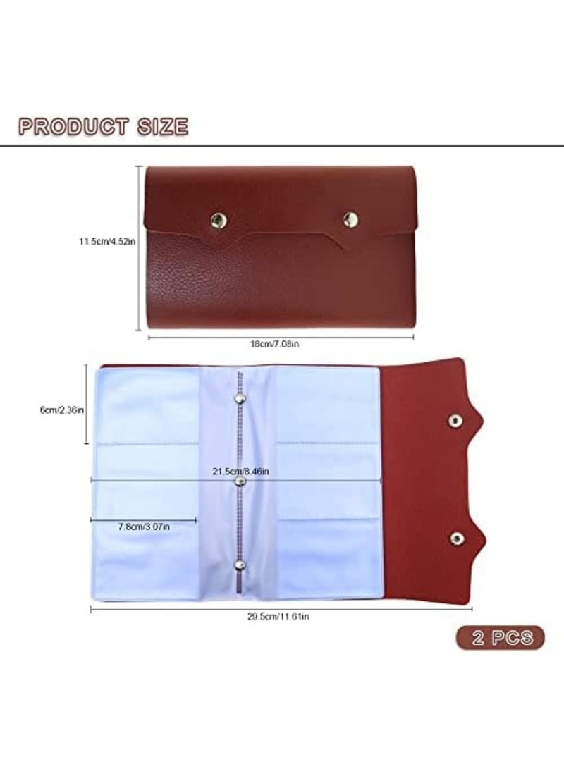 Luckam Card Binder Case for Trading Cards, 6 Pocket Trading Card Binder with 18 Sleeves, 108 Pockets Card Collector Binder Album Holder for Boys Girls Toys Gift - Image 2