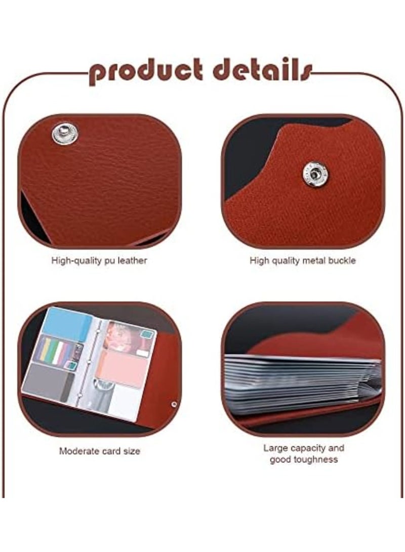 Luckam Card Binder Case for Trading Cards, 6 Pocket Trading Card Binder with 18 Sleeves, 108 Pockets Card Collector Binder Album Holder for Boys Girls Toys Gift - Image 4