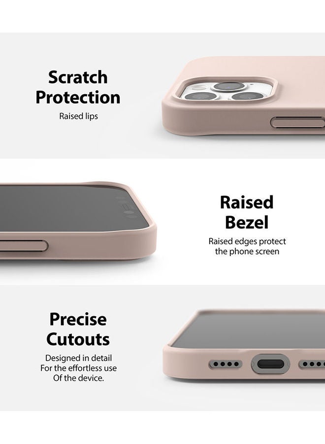 Loquat Protective Case Cover For Apple iPhone 12 Pro Max Pink Sand - Image 2