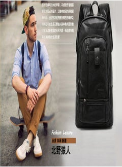 Generic North Wolfman Casual Leather Shoulder Bag, Laptop backpack  - Image 5