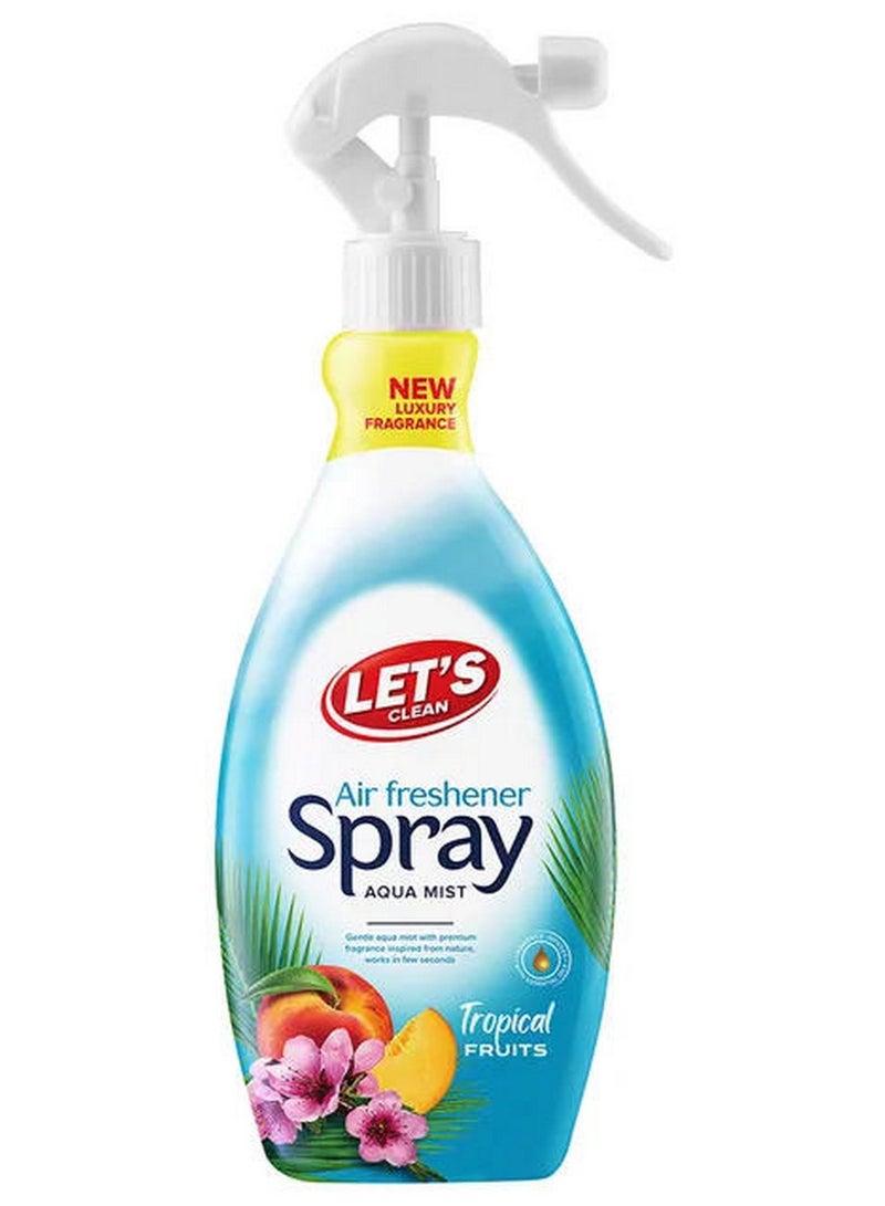ليتس_كلين معطر جو نظيف برائحة الفواكه الاستوائية 450 مل - Image 1