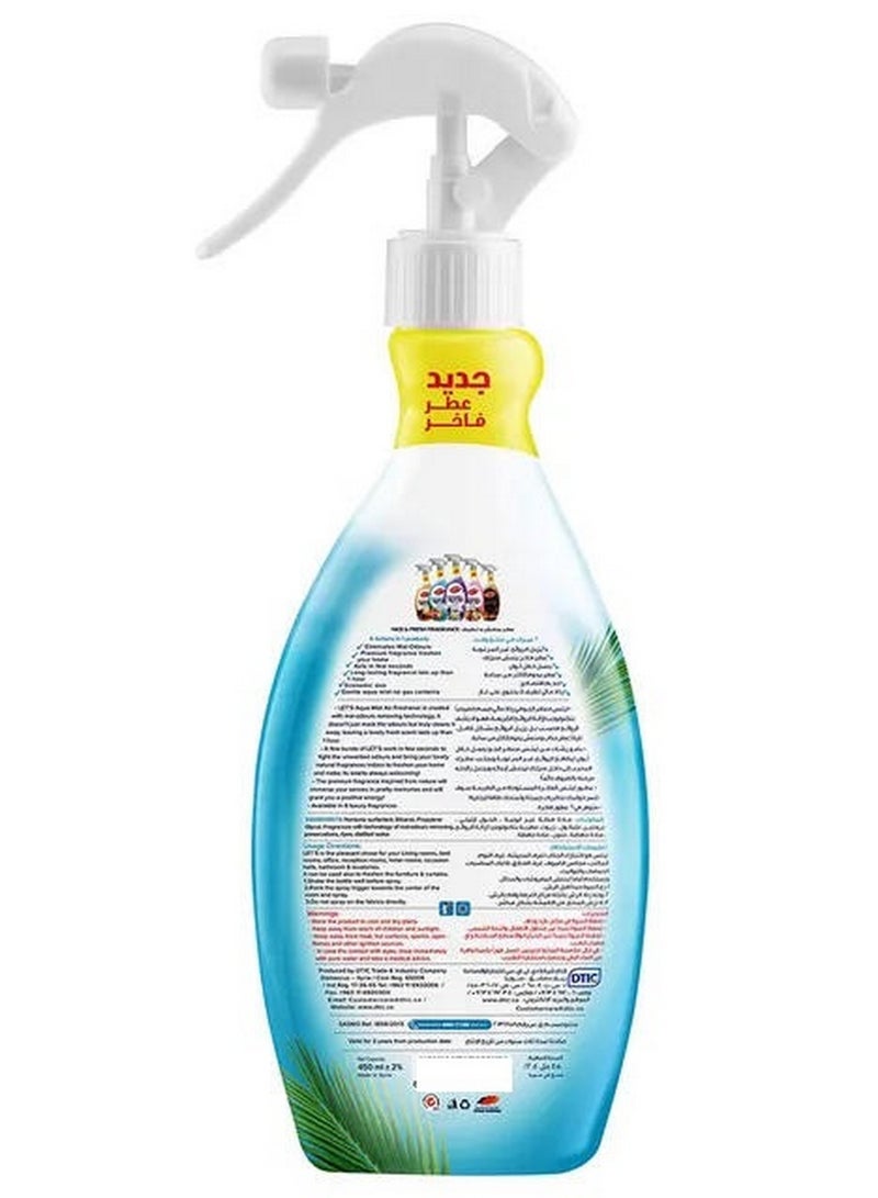 ليتس_كلين معطر جو نظيف برائحة الفواكه الاستوائية 450 مل - Image 2