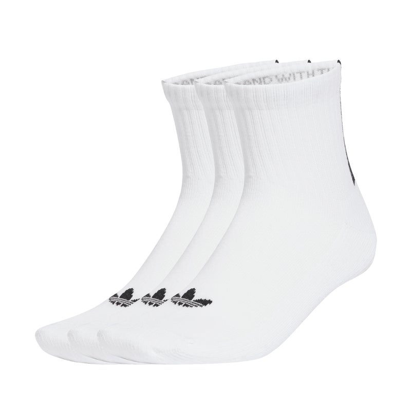 اديداس ثلاثة أزواج من جوارب Quarter 3 Back Stripes - Image 1