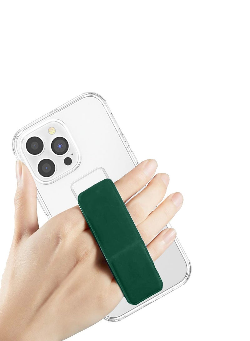 Wtech Apple iPhone 16 Pro Max 2024 TPU Hand Grip Air Pillow Case Cover - Clear/Dark Green - Image 4