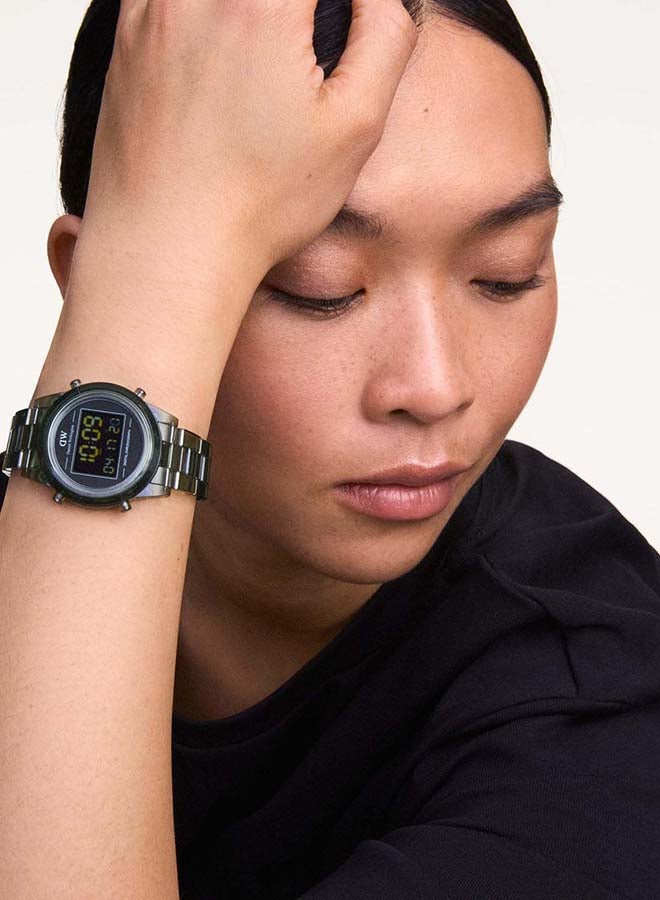 DANIEL WELLINGTON LW DIGITAL BLK DL GRN CS 36 MM DGT BIO PL Q424 - Image 2