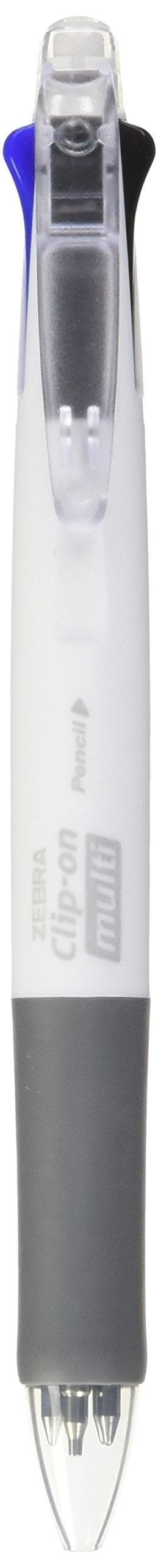 Zebra Technologies Zebra ClipOn Multi Color Multifunctional Pen White Barrel B4SA1W - Image 2