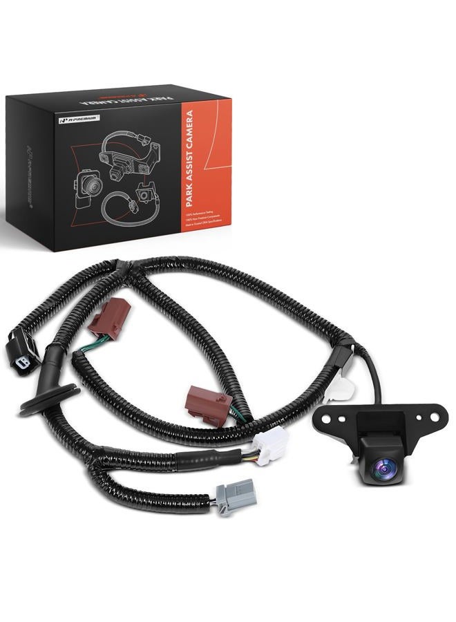 A-Premium Park Assist Camera Rear View Backup Reverse Camera Compatible with Select Honda Models - 2013 2014 2015 Pilot - Replace# 39530SZAA21 - Image 1