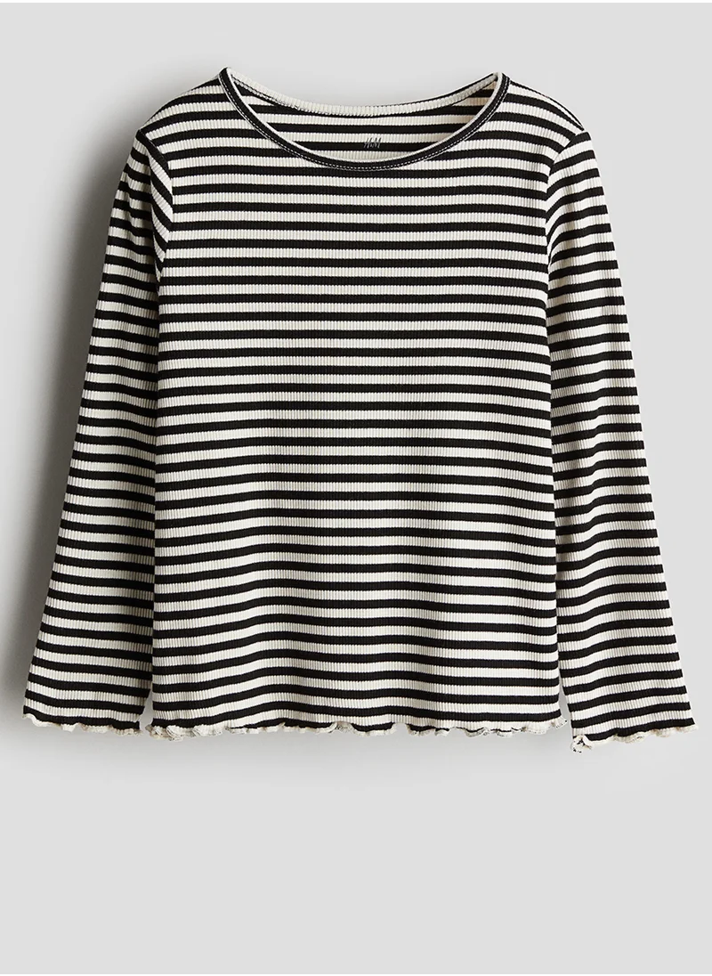 H&M Long-Sleeved Jersey Top