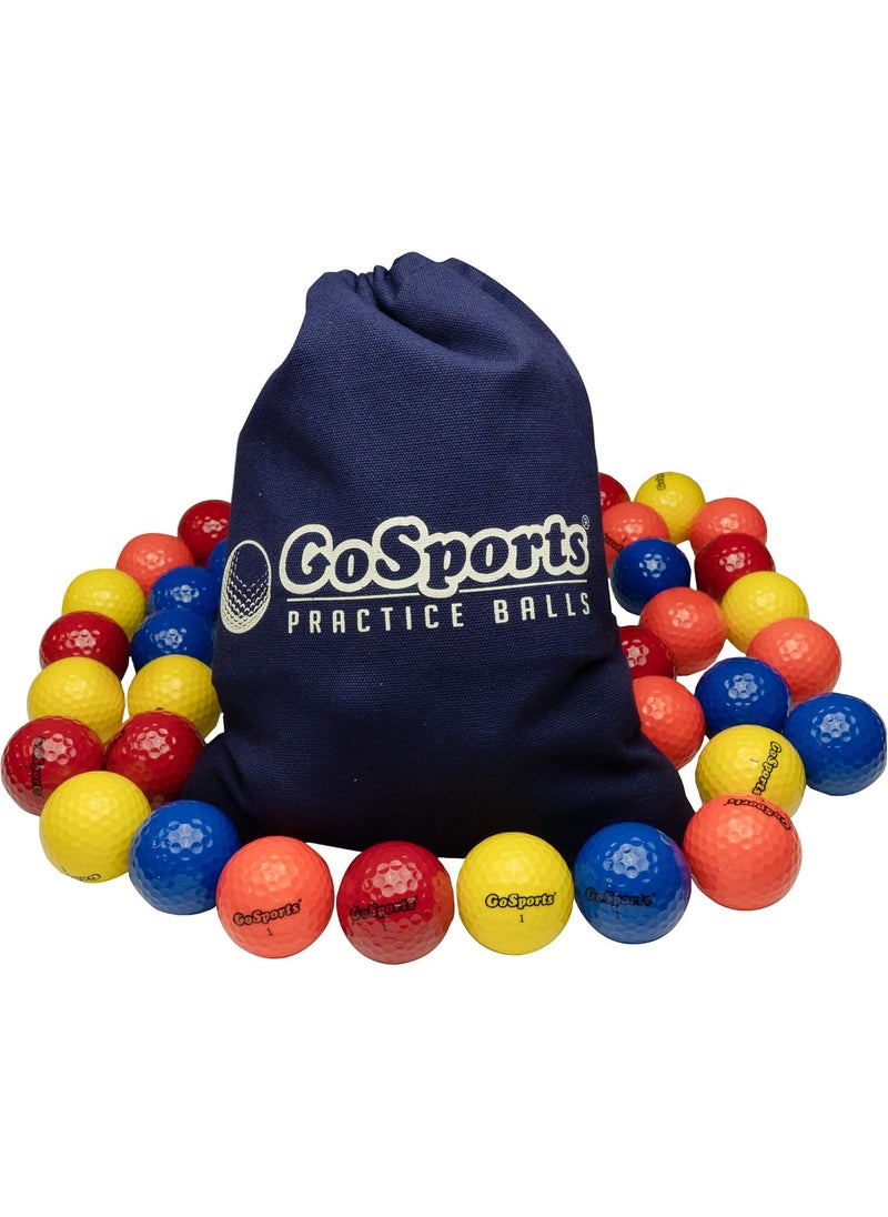 GoSports GoSports All Purpose Golf Balls for Play or Practice  Choose 16 or 32 Packs with Tote Bag  - Image 1