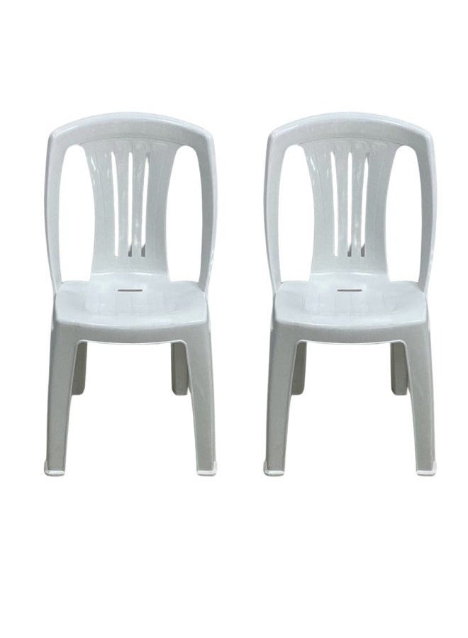 طقم كراسي طعام يتكون من كرسيان ، قوي متعدد الإستخدامات - Image 1