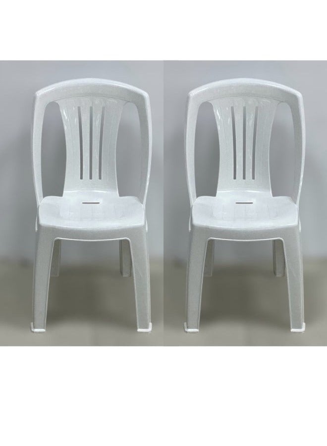طقم كراسي طعام يتكون من كرسيان ، قوي متعدد الإستخدامات - Image 3