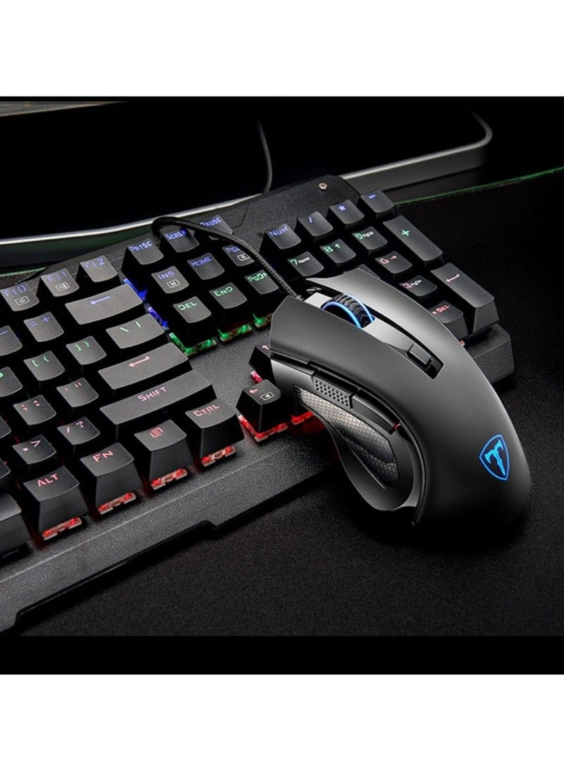 MACHENIKE T19 Dual-Mode Gaming Mouse 2400 DPI Wireless & Wired for Laptop/PC - Image 1
