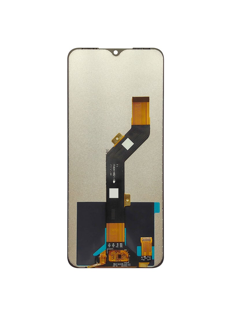 Generic - Replacement LCD Touch Screen For Tecno Spark 7 Plus/Infinix Hot 10S/Hot 10T/Hot 11/Smart 6 Plus Black - Image 1