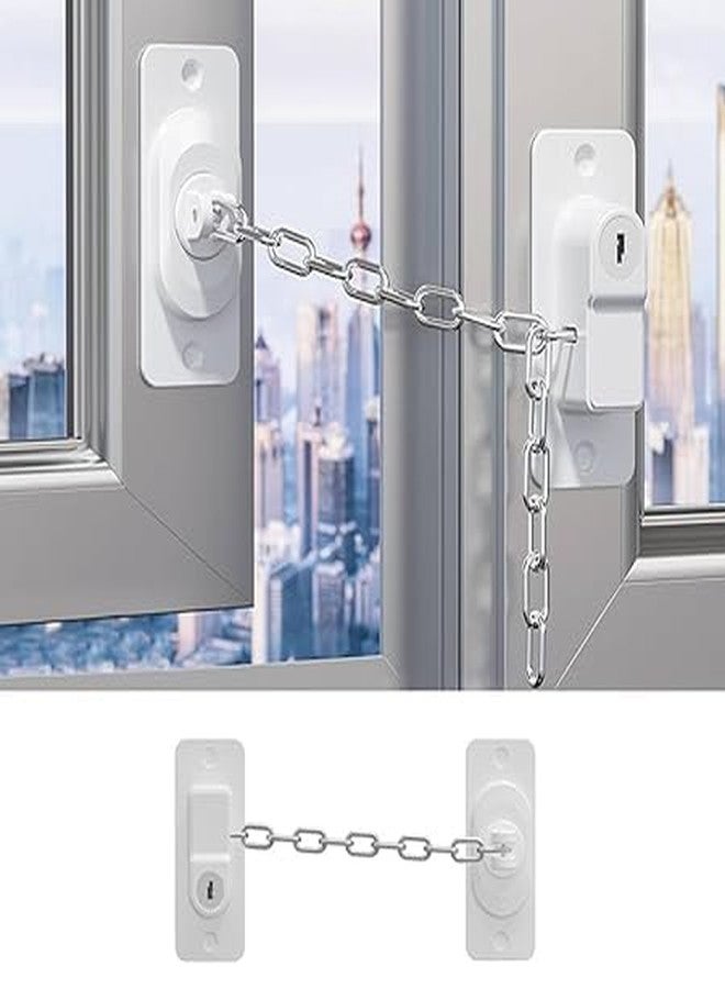 SHOPECOM قفل أمان للأطفال من SHOPECOM مع مفاتيح، قفل أمان لباب الثلاجة، قفل أمان للخزائن والأدراج، قفل أمان ذاتي اللصق للخزائن للأطفال والكبار (قطعة واحدة) - Image 2