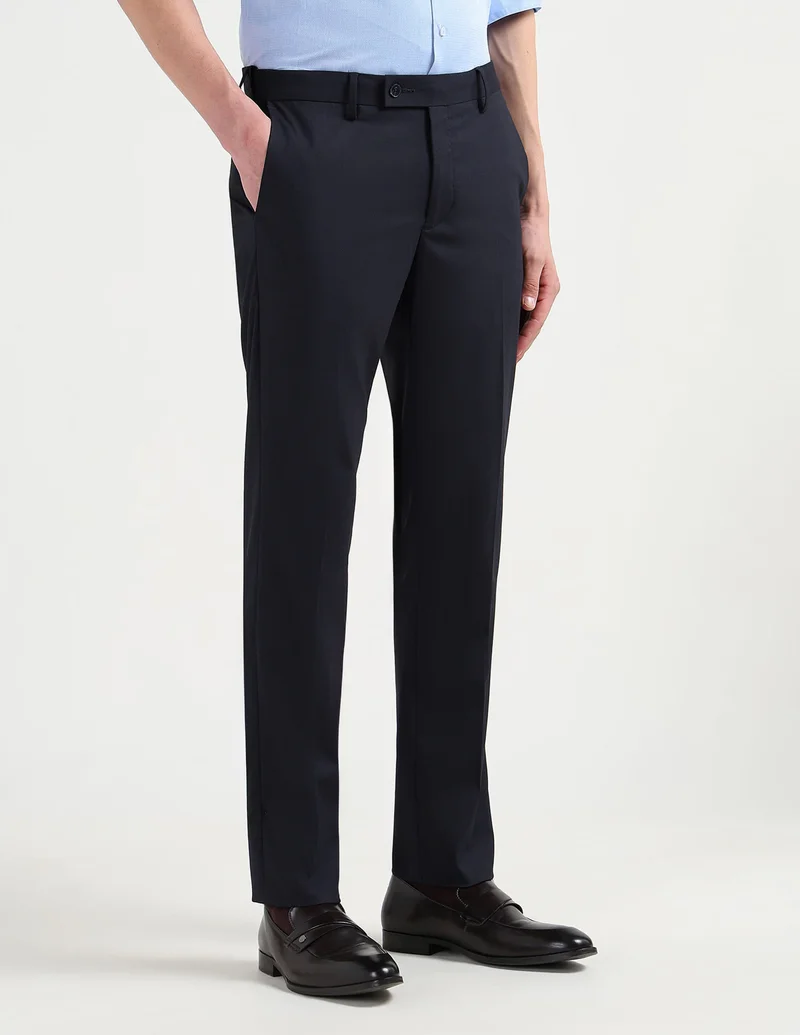 Arrow Dark Blue ARAKTR2181 DK. BLUE Mens Trousers for Men | Best Price UAE