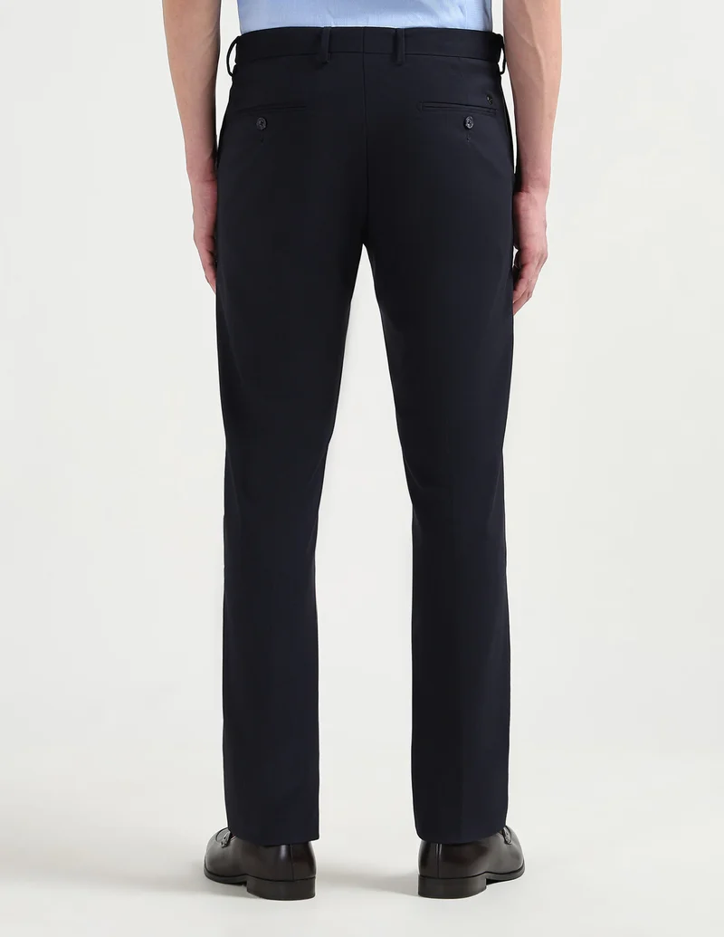 Arrow Dark Blue ARAKTR2181 DK. BLUE Mens Trousers for Men | Best Price UAE
