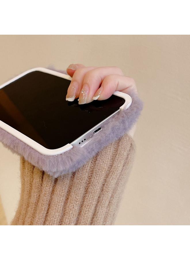 S-TOP Case For iPhone 13 Pro Max Plush Cute Rabbit Full Coverage Phone Case - Image 5
